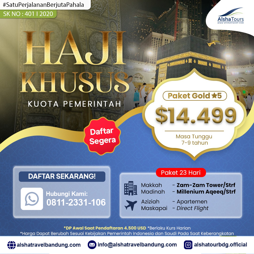 Haji Khusus Gold ⭐5