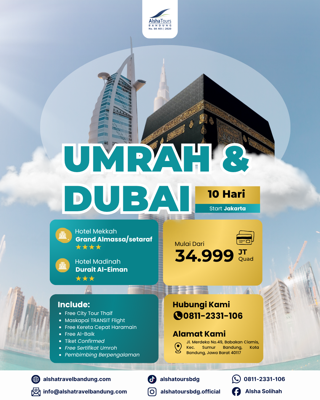 Umroh + Dubai ⭐ 3
